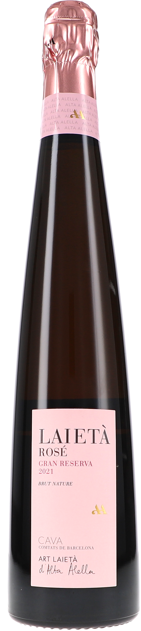 Weinflasche Alta Alella Laietà Rose Gran Reserva Brut Nature BIO, Roséwein aus Spanien