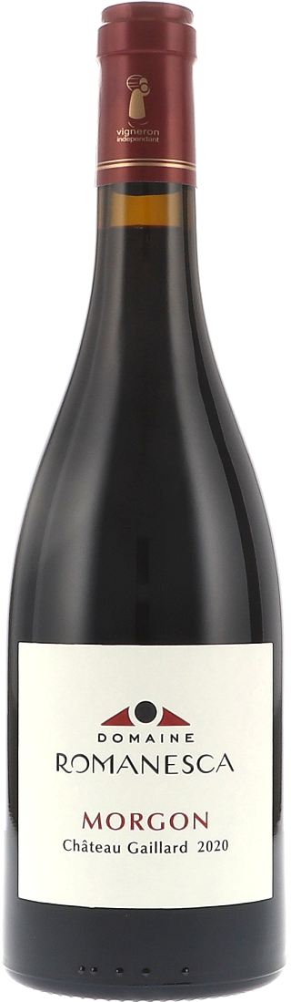 Weinflasche Romanesca Morgon „Château Gaillard“ AOC, Rotwein aus dem Beaujolais