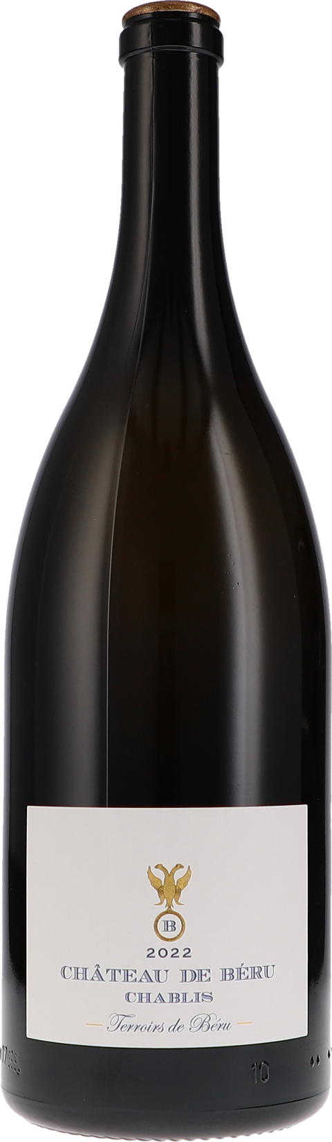 Weinflasche Château de Béru Chablis Terroirs de Béru AOC BIO, Weißwein aus Burgund