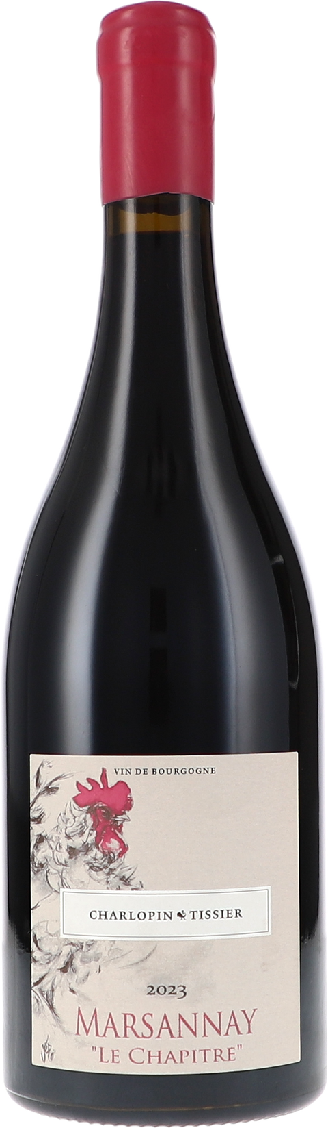 Weinflasche Charlopin Tissier Marsannay „Le Chapitre“ rouge AOC, Rotwein aus Burgund