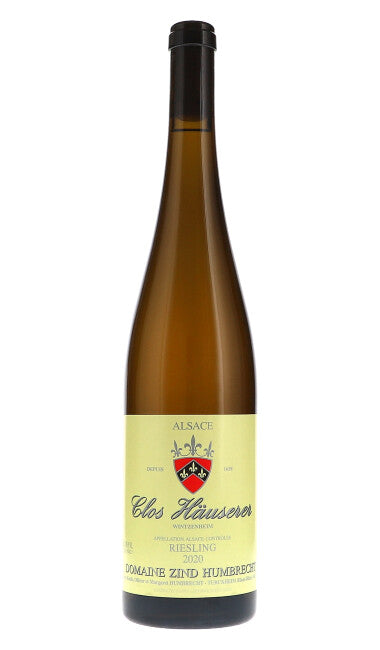 Weinflasche Zind-Humbrecht Riesling Clos Häuserer BIO, Weißwein aus dem Elsass