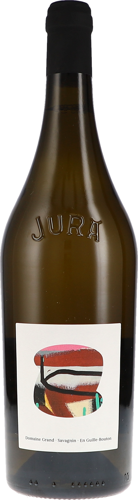 Weinflasche Grand Arbois, Savagnin „En Guille Bouton“ BIO, Weißwein aus dem Jura