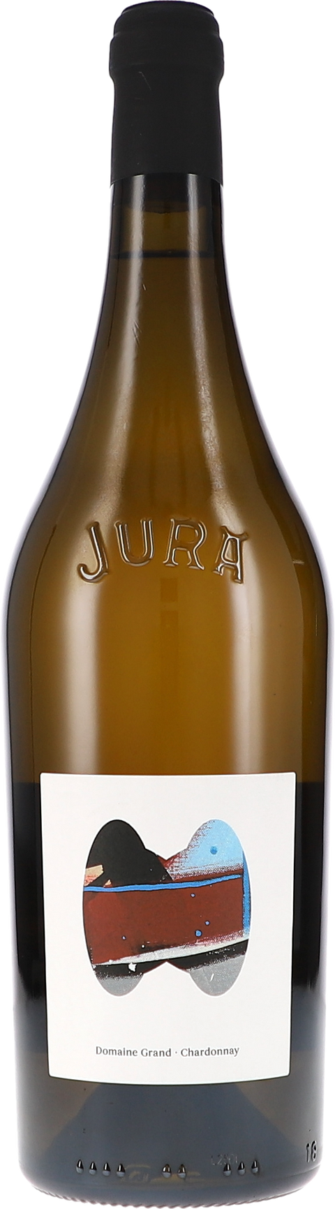 Weinflasche Grand Côtes du Jura, Chardonnay AOP, Weißwein aus dem Jura