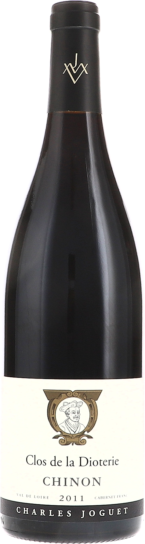 Weinflasche Charles Joguet Clos de la Dioterie AOC, Rotwein von der Loire