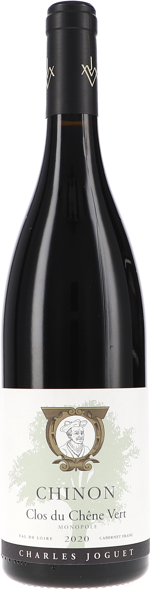 Weinflasche Charles Joguet Clos du Chêne Vert, Monopole AOC BIO, Rotwein von der Loire