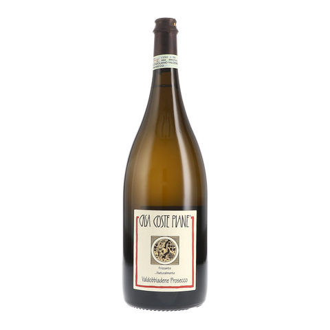 Weinflasche Casa Coste Piane Valdobbiadene Prosecco DOCG, Frizzante Naturalmente, Schaumwein aus Venetien