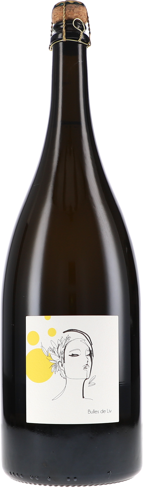 Liv Vincendeau Bulles de Liv, Crémant de Loire Gold, Extra Brut AOP 2023 1,5L BIO