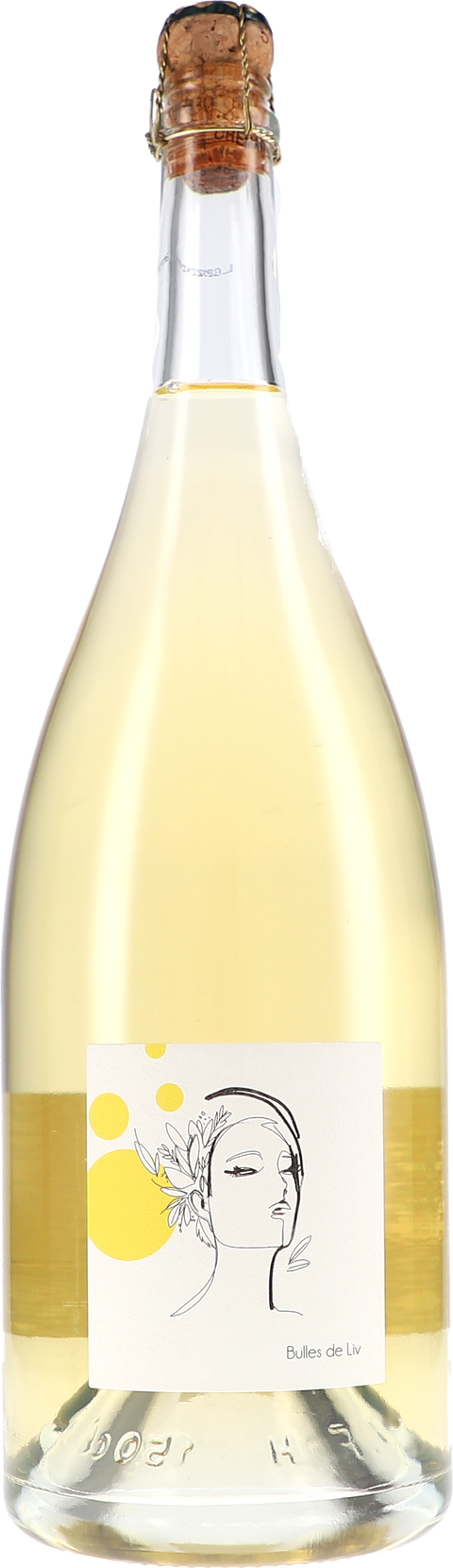 Liv Vincendeau Bulles de Liv, Crémant de Loire Gold, Extra Brut AOP 2022 1,5L BIO