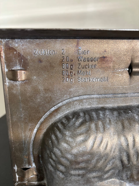 Alte Backform Schaf - Weingärtners Genusshandwerk