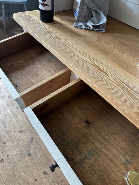 Dänisches Küchenbuffet | Kreidefarbe Chalk White (Weiß) - Weingärtners Genusshandwerk