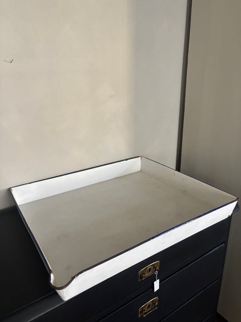 Emaille Küchentablett Schale - Weingärtners Genusshandwerk