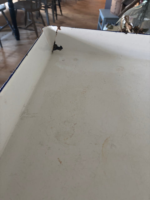 Emaille Küchentablett Schale - Weingärtners Genusshandwerk