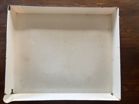 Emaille Küchentablett Schale - Weingärtners Genusshandwerk