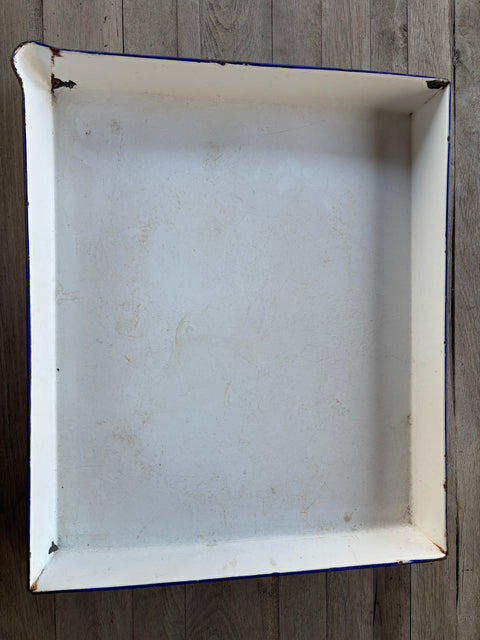 Emaille Küchentablett Schale - Weingärtners Genusshandwerk