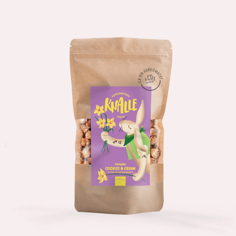 Knalle Oster Popcorn Cookies & Cream - Saisonal limitiert 100g - Weingärtners Genusshandwerk