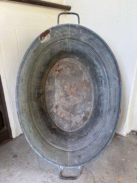 Alte Zinkwanne (61x92x35cm) - Weingärtners Genusshandwerk