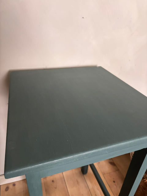 Dänischer Beistelltisch | Sapphire blau-grün
