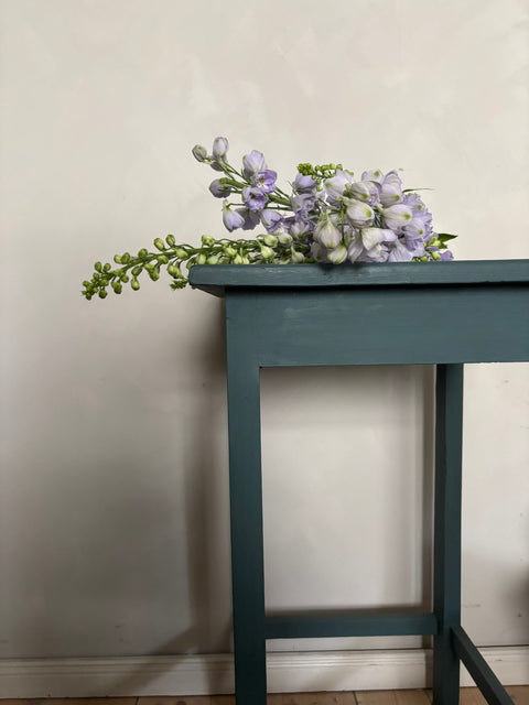 Dänischer Beistelltisch | Sapphire blau-grün