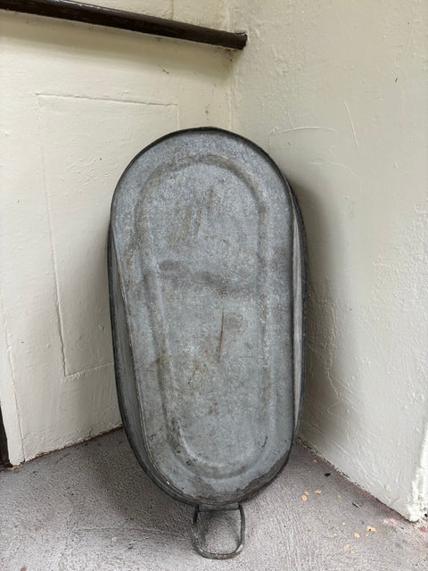 Alte Zink Babywanne (44x80x21cm) - Weingärtners Genusshandwerk