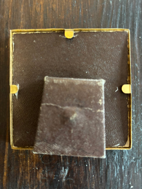 Vintage Bilderrahmen aus Dänemark (7,5 cm x 7,5 cm)