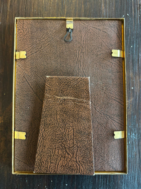 Vintage Bilderrahmen aus Dänemark (14,0 cm x 10,5 cm) - Weingärtners Genusshandwerk