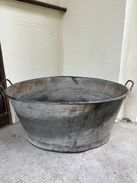 Alte Zinkwanne (61x87x36cm) - Weingärtners Genusshandwerk