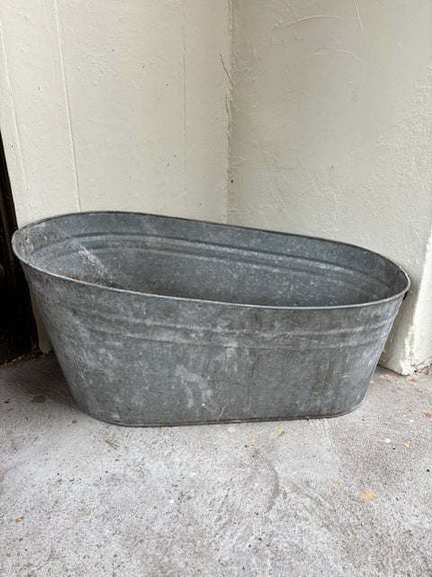 Alte Zinkwanne (78x45x32cm)