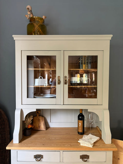 Dänisches vintage Küchenbuffet | Kreidefarbe Buddenbrooks