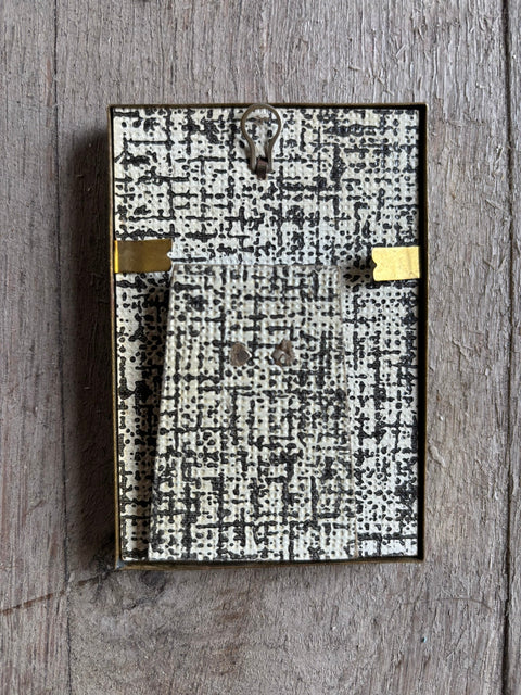 Vintage Bilderrahmen aus Dänemark (9,5 cm x 6,5 cm)