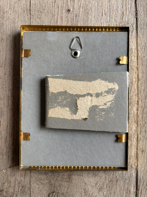 Vintage Bilderrahmen aus Dänemark (12,5 cm x 9,5 cm)