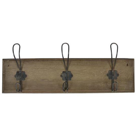 Ib Laursen Hakenleiste mit 3 Brørup-Haken - Weingärtners Genusshandwerk