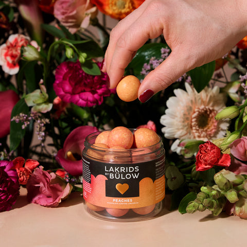 Lakrids by Bülow Peaches Love 125g - Weingärtners Genusshandwerk