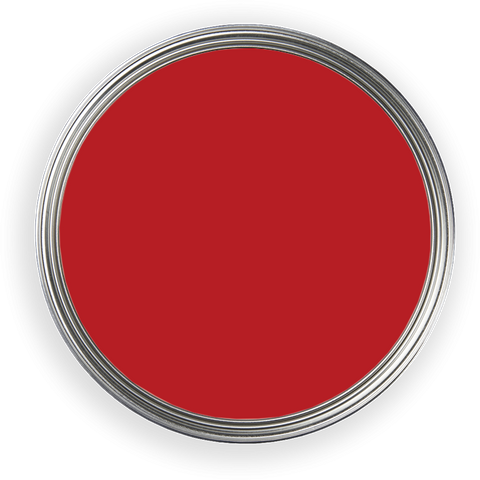 Geöffnete Farbdose Bullerbü 107 von Anna von Mangoldt, Farbe von oben