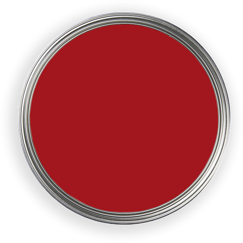 Geöffnete Farbdose Courage 177 von Anna von Mangoldt, Farbe von oben