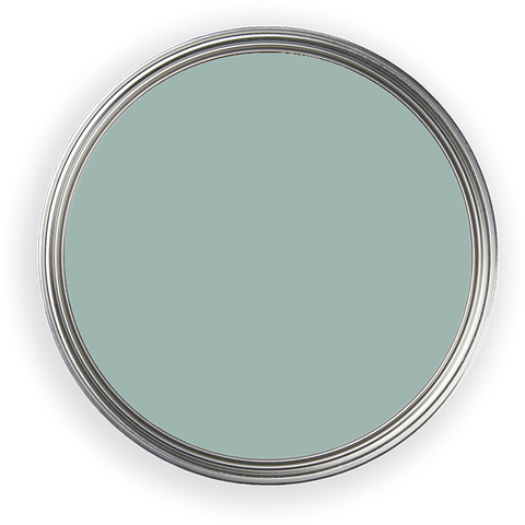 Geöffnete Farbdose Georgia 017 von Anna von Mangoldt, Farbe von oben