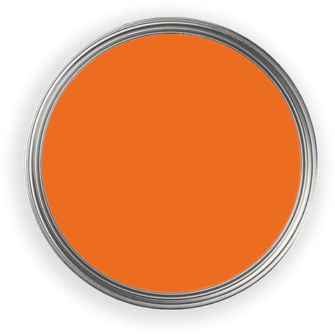 Geöffnete Farbdose Maxima 366 von Anna von Mangoldt, Farbe von oben