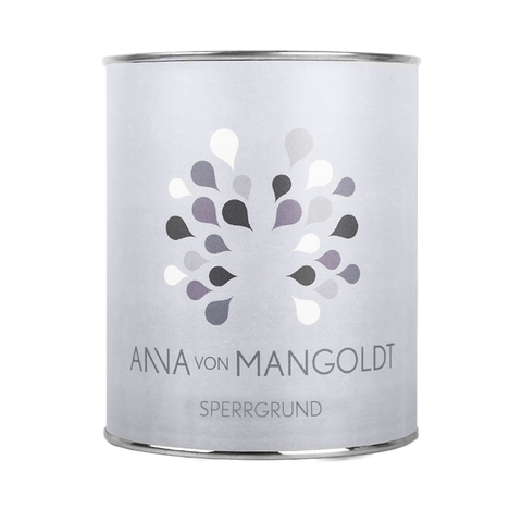 Geöffnete Farbdose Anna von Mangoldt Sperrgrund von Anna von Mangoldt, Farbe von oben