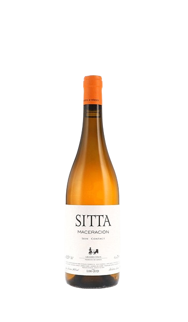 Weinflasche Attis Sitta Maceración Rias Baixas, Orangewein aus Galizien