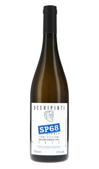 Weinflasche Occhipinti SP68 Bianco BIO, Weißwein aus Sizilien
