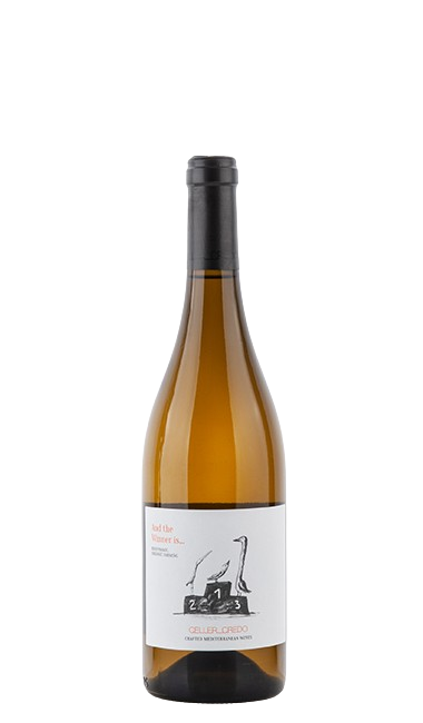 Weinflasche Celler Credo 'And The Winner Is' blanca BIO, Schaumwein aus dem Penedès