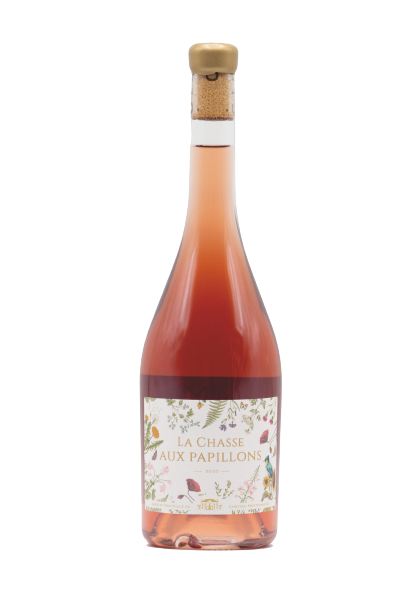 Weinflasche Château Montdomaine La Chasse Aux Papillons BIO, Rotwein von der Loire