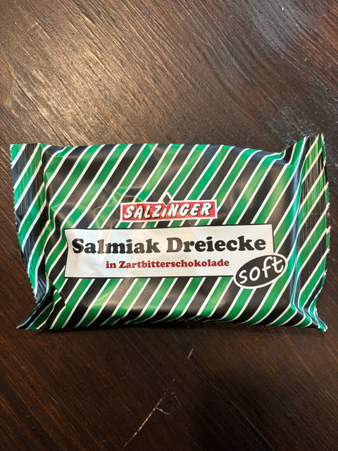Salzinger Salmiak Dreiecke Zartbitter 100g