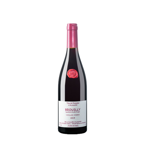Weinflasche Domaine Joubert Brouilly Vieilles Vignes BIO, Rotwein aus dem Beaujolais