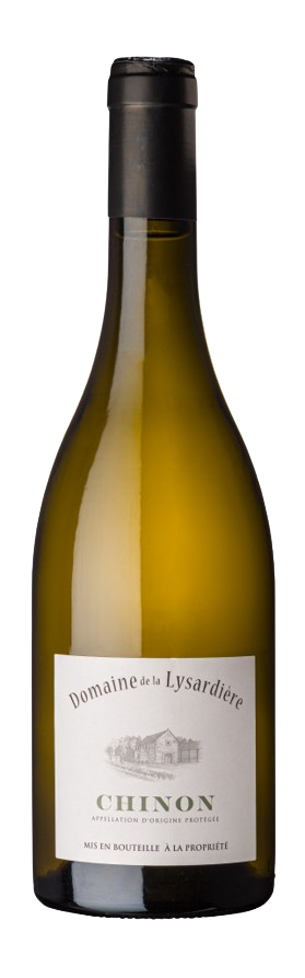 Weinflasche Domaine de la Lysardière Chinon Chenin Blanc, Weißwein von der Loire