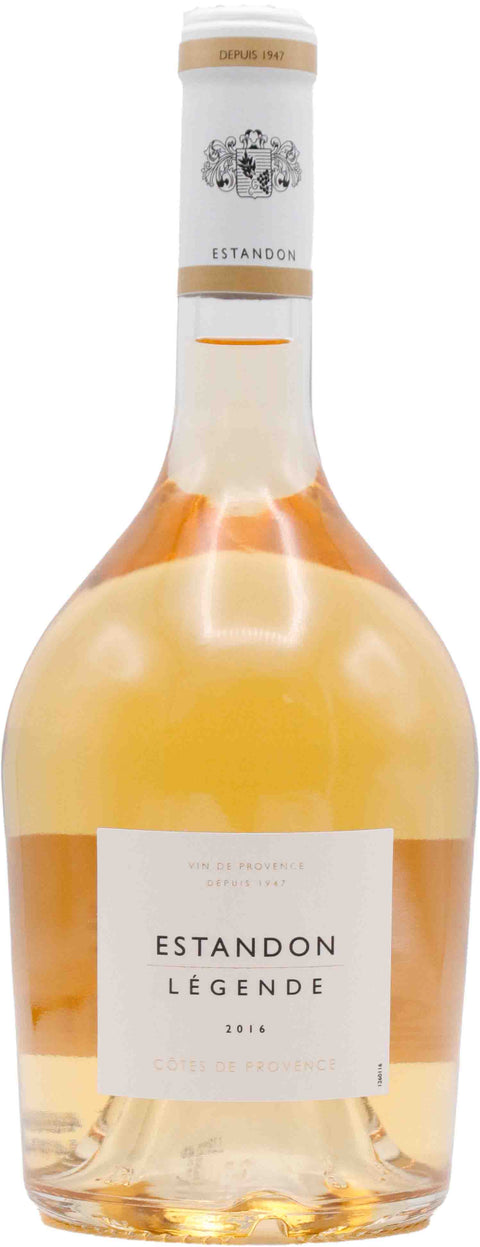 Weinflasche Estandon Légende Provence Rosé, Roséwein aus der Provence