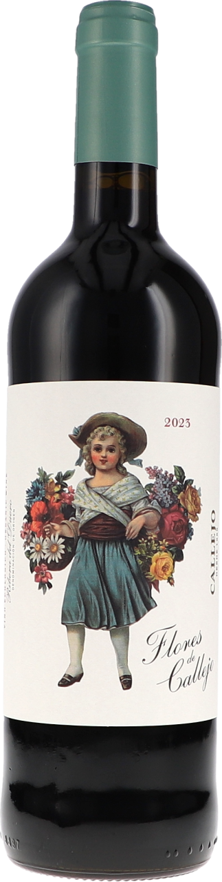 Weinflasche Felix Callejo Flores de Callejo Ribera del Duero BIO, Rotwein aus der Ribera del Duero