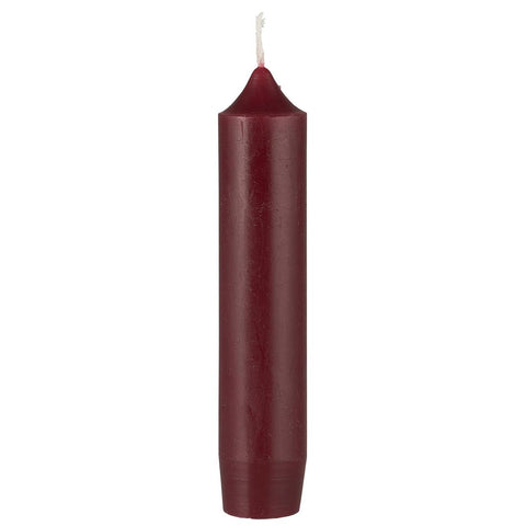Rustikale Ib Laursen Kerze mit Ø 2,2 cm und 11 cm Höhe, geeignet für Kerzenhalter, in natürlichem Design.