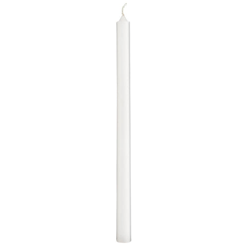 Dünne hohe Kerze von Ib Laursen mit einem Durchmesser von 1,3 cm und einer Höhe von 20 cm, ideal für Kerzenhalter.