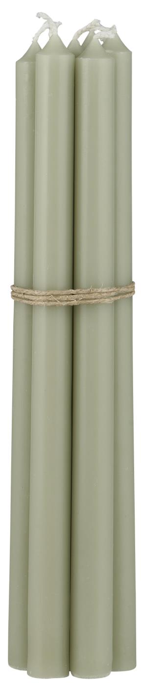 Dünne hohe Ib Laursen Kerze mit 1,3 cm Durchmesser und 20 cm Höhe, ideal für Kerzenhalter oder Dekoration., Ansicht 2