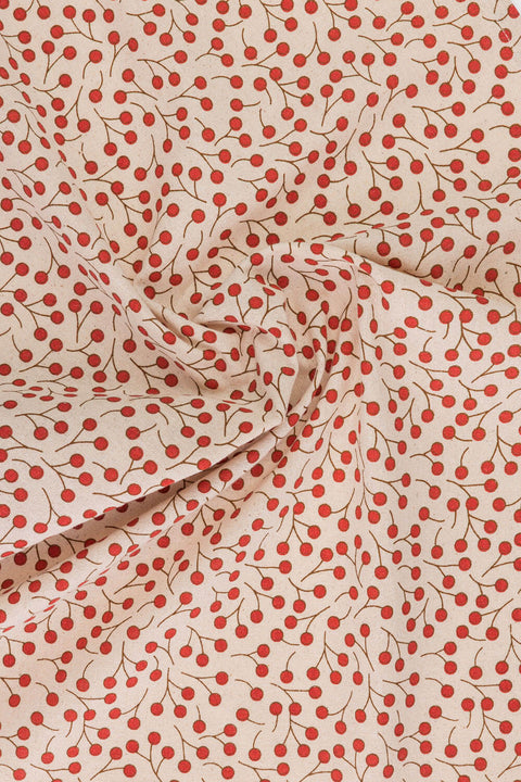 Bio-Geschirrtuch VINTAGE GARDEN von Tranquillo aus GOTS-zertifizierter Baumwolle, mit blumigem Vintage-Muster.